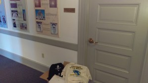 The tshirts and bookbags